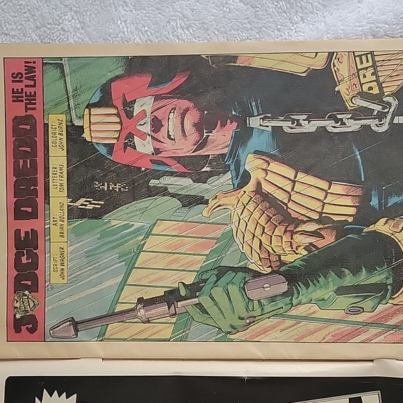 Judge  Dredd He Is The Law NO. 1 1983 US Eagle Comics - Picture 6 of 12